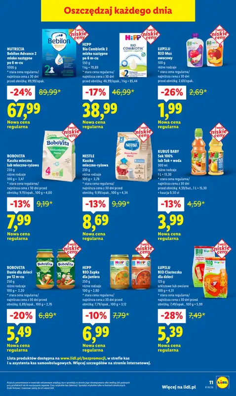 Lidl - gazetka promocyjna Oferta od czwartku od czwartku 05.03 do soboty 07.03 - strona 11
