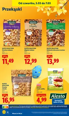 Lidl - gazetka promocyjna Oferta od czwartku od czwartku 05.03 do soboty 07.03 - strona 58