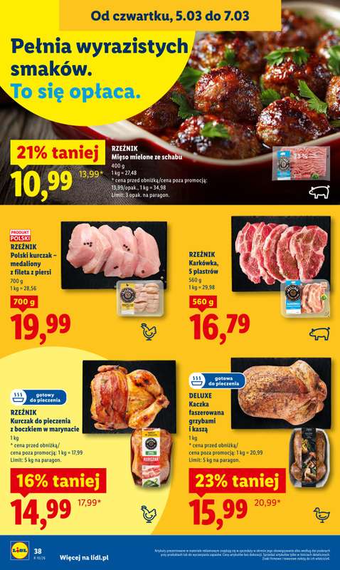 Lidl - gazetka promocyjna Oferta od czwartku od czwartku 05.03 do soboty 07.03 - strona 42