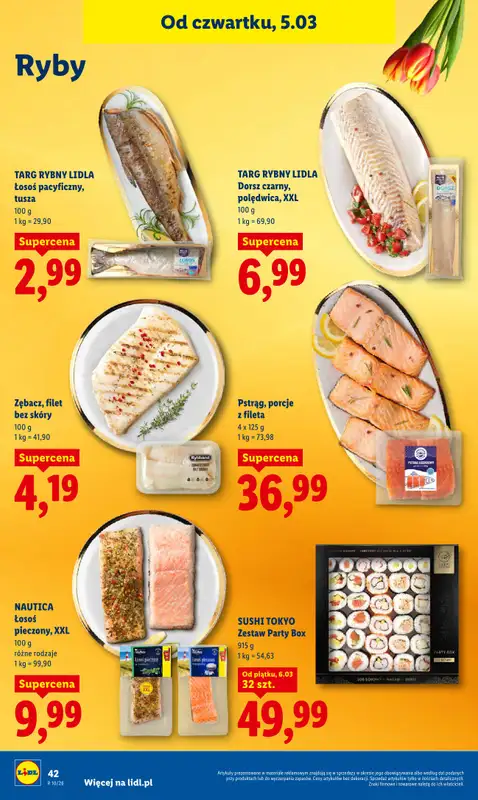 Lidl - gazetka promocyjna Oferta od czwartku od czwartku 05.03 do soboty 07.03 - strona 46