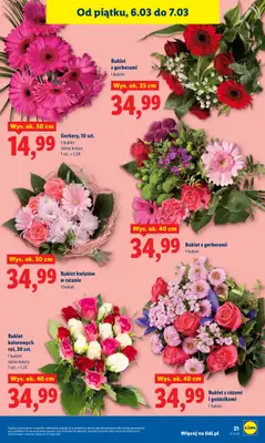 Lidl - gazetka promocyjna Oferta od czwartku od czwartku 05.03 do soboty 07.03 - strona 21