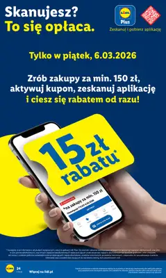 Lidl - gazetka promocyjna Oferta od czwartku od czwartku 05.03 do soboty 07.03 - strona 24