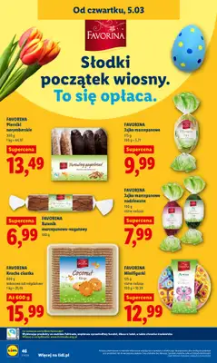 Lidl - gazetka promocyjna Oferta od czwartku od czwartku 05.03 do soboty 07.03 - strona 50