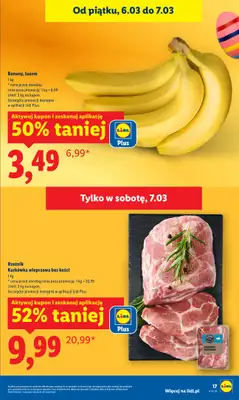 Lidl - gazetka promocyjna Oferta od czwartku od czwartku 05.03 do soboty 07.03 - strona 17