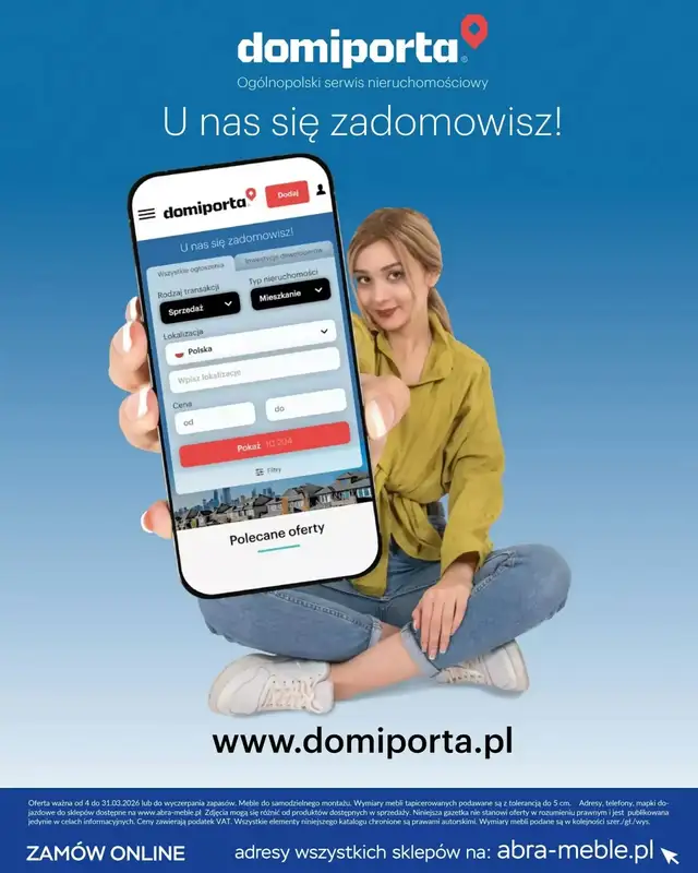 Abra Meble - gazetka promocyjna Cenowe cięcie! od środy 04.03 do wtorku 31.03 - strona 20