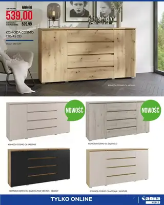 Abra Meble - gazetka promocyjna Cenowe cięcie! od środy 04.03 do wtorku 31.03 - strona 3