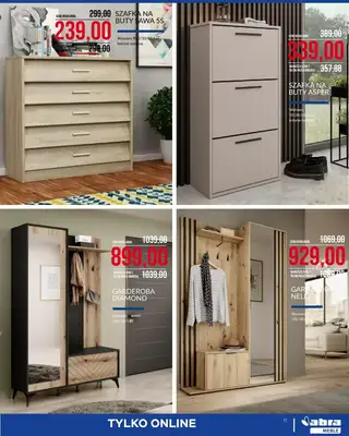 Abra Meble - gazetka promocyjna Cenowe cięcie! od środy 04.03 do wtorku 31.03 - strona 11