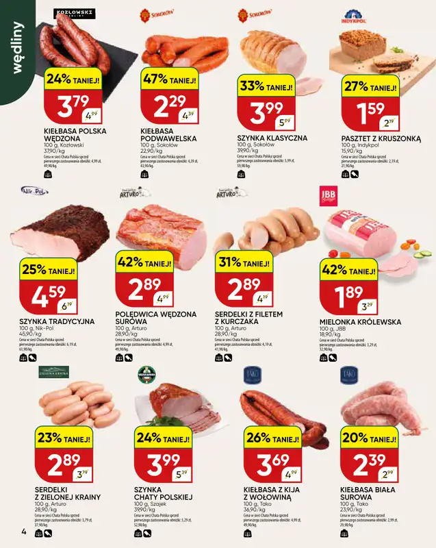 Chata Polska - gazetka promocyjna Gazetka od czwartku 12.03 do niedzieli 22.03 - strona 4