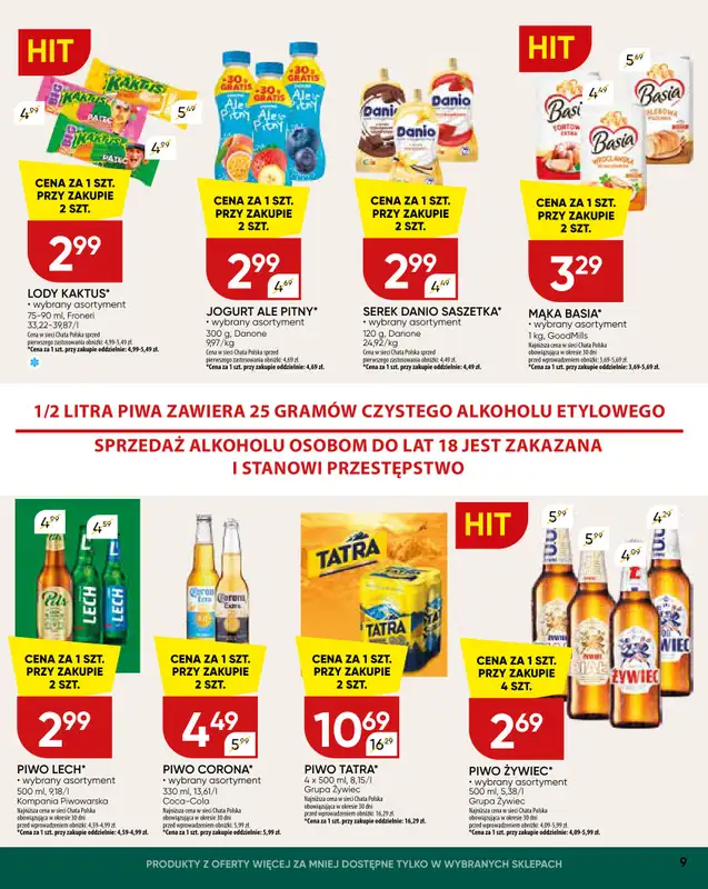 Chata Polska - gazetka promocyjna Gazetka od czwartku 12.03 do niedzieli 22.03 - strona 9