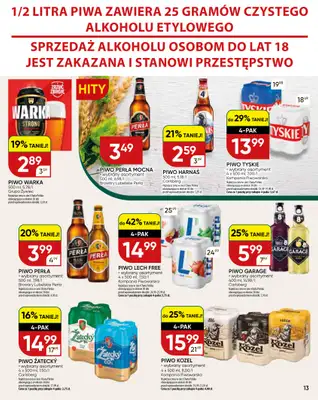 Chata Polska - gazetka promocyjna Gazetka od czwartku 12.03 do niedzieli 22.03 - strona 13