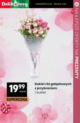 Dzień Kobiet - gazetka promocyjna Prezenty i kwiaty na Dzień Kobiet - oferty z marketów! od czwartku 05.03 do soboty 07.03 - strona 12