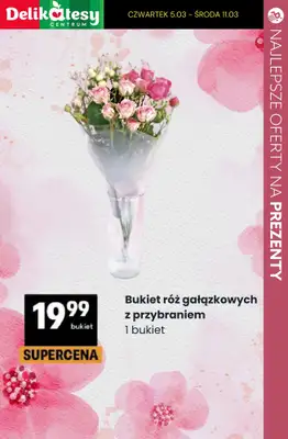 Dzień Kobiet - gazetka promocyjna Prezenty i kwiaty na Dzień Kobiet - oferty z marketów! od czwartku 05.03 do soboty 07.03 - strona 12