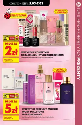 Dzień Kobiet - gazetka promocyjna Prezenty i kwiaty na Dzień Kobiet - oferty z marketów! od czwartku 05.03 do soboty 07.03 - strona 3