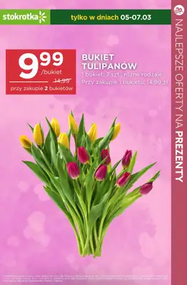 Dzień Kobiet - gazetka promocyjna Prezenty i kwiaty na Dzień Kobiet - oferty z marketów! od czwartku 05.03 do soboty 07.03 - strona 9
