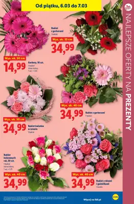 Dzień Kobiet - gazetka promocyjna Prezenty i kwiaty na Dzień Kobiet - oferty z marketów! od czwartku 05.03 do soboty 07.03 - strona 8