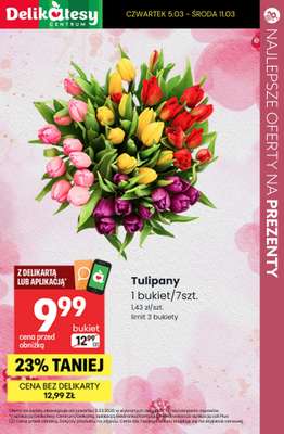 Dzień Kobiet - gazetka promocyjna Prezenty i kwiaty na Dzień Kobiet - oferty z marketów! od czwartku 05.03 do soboty 07.03 - strona 5