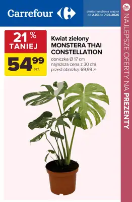 Dzień Kobiet - gazetka promocyjna Prezenty i kwiaty na Dzień Kobiet - oferty z marketów! od czwartku 05.03 do soboty 07.03 - strona 10