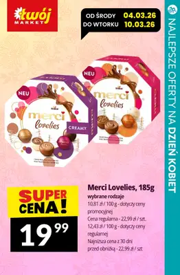 Dzień Kobiet - gazetka promocyjna Czekoladki na DZIEŃ KOBIET - sprawdź promocje! od czwartku 05.03 do soboty 07.03 - strona 2