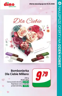 Dzień Kobiet - gazetka promocyjna Czekoladki na DZIEŃ KOBIET - sprawdź promocje! od czwartku 05.03 do soboty 07.03 - strona 3