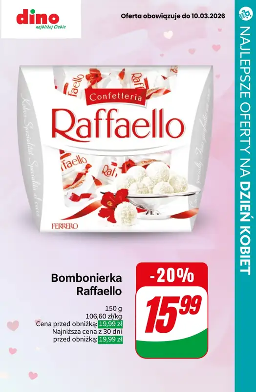 Dzień Kobiet - gazetka promocyjna Czekoladki na DZIEŃ KOBIET - sprawdź promocje! od czwartku 05.03 do soboty 07.03 - strona 11