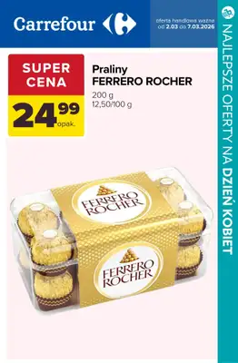 Dzień Kobiet - gazetka promocyjna Czekoladki na DZIEŃ KOBIET - sprawdź promocje! od czwartku 05.03 do soboty 07.03 - strona 12