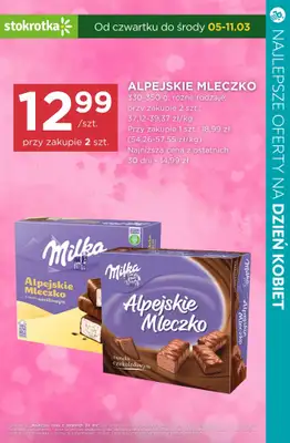 Dzień Kobiet - gazetka promocyjna Czekoladki na DZIEŃ KOBIET - sprawdź promocje! od czwartku 05.03 do soboty 07.03 - strona 18