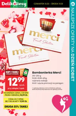 Dzień Kobiet - gazetka promocyjna Czekoladki na DZIEŃ KOBIET - sprawdź promocje! od czwartku 05.03 do soboty 07.03 - strona 14