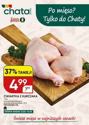 Chata Polska - gazetka promocyjna Plakat promocyjny od czwartku 12.03 do soboty 14.03