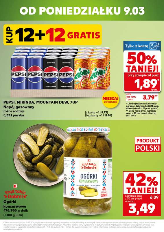 Kaufland - gazetka promocyjna Mocny Start od poniedziałku 09.03 do środy 11.03 - strona 3
