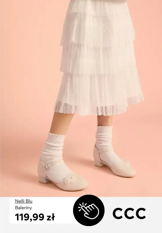 CCC - gazetka promocyjna Dziewczęce obuwie komunijne od czwartku 05.03  - strona 9