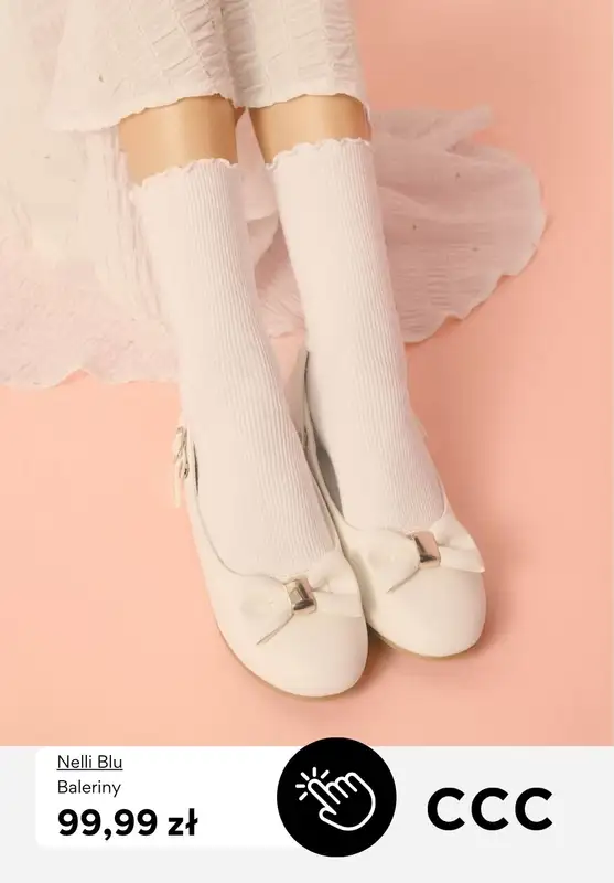 CCC - gazetka promocyjna Dziewczęce obuwie komunijne od czwartku 05.03  - strona 8