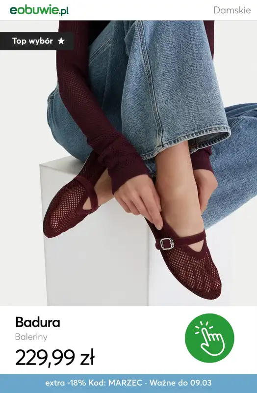eobuwie.pl - gazetka promocyjna -18% na wybrane produkty przy zakupie 2 rzeczy! od czwartku 05.03 do poniedziałku 09.03 - strona 5
