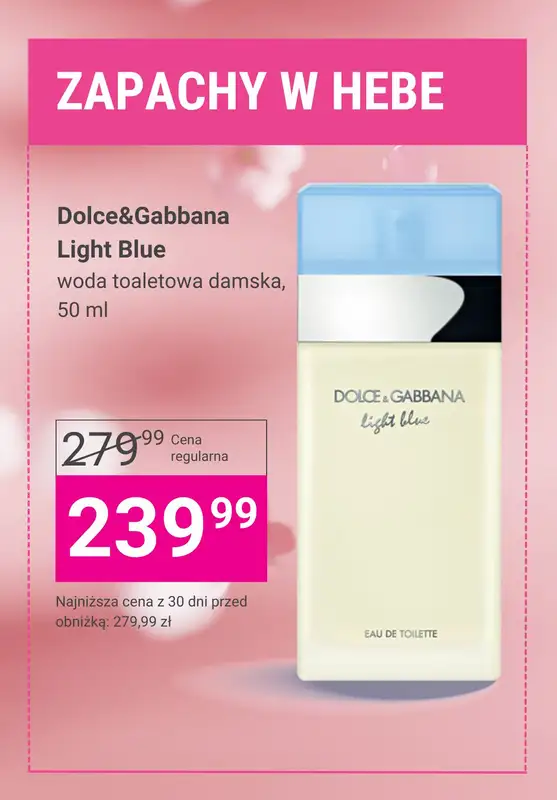 Hebe - gazetka promocyjna Perfumy w niskich cenach od czwartku 05.03 do środy 18.03 - strona 7