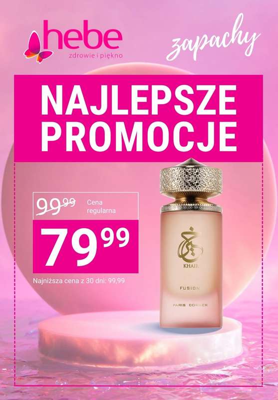 Hebe - gazetka promocyjna Perfumy w niskich cenach od czwartku 05.03 do środy 18.03