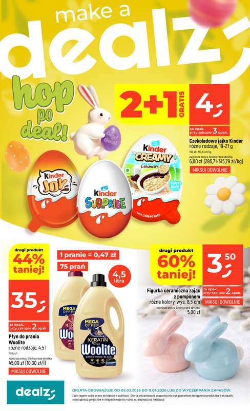 Dealz - gazetka promocyjna Make a Dealz! od czwartku 05.03 do środy 11.03