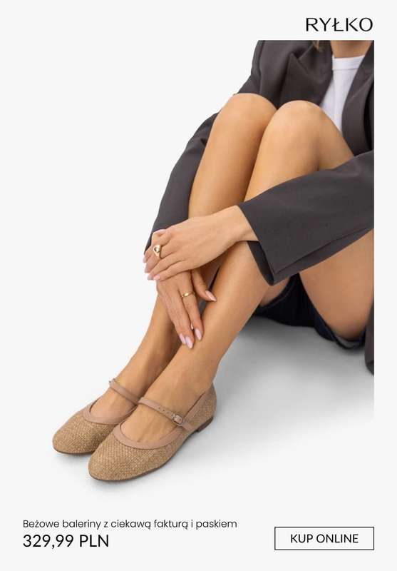 Ryłko - gazetka promocyjna Baleriny damskie od czwartku 05.03  - strona 10
