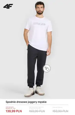 4F - gazetka promocyjna Wygodne dresy męskie od czwartku 05.03  - strona 7