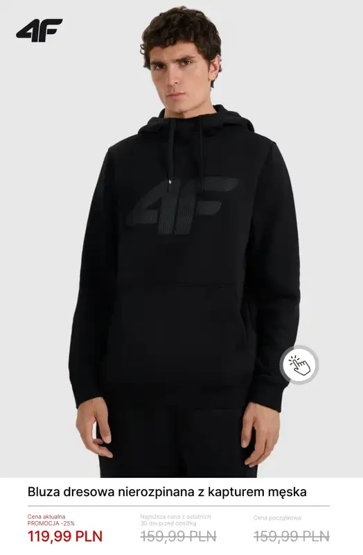 4F - gazetka promocyjna Wygodne dresy męskie od czwartku 05.03  - strona 2