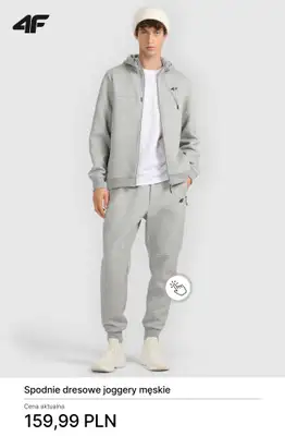 4F - gazetka promocyjna Wygodne dresy męskie od czwartku 05.03  - strona 11