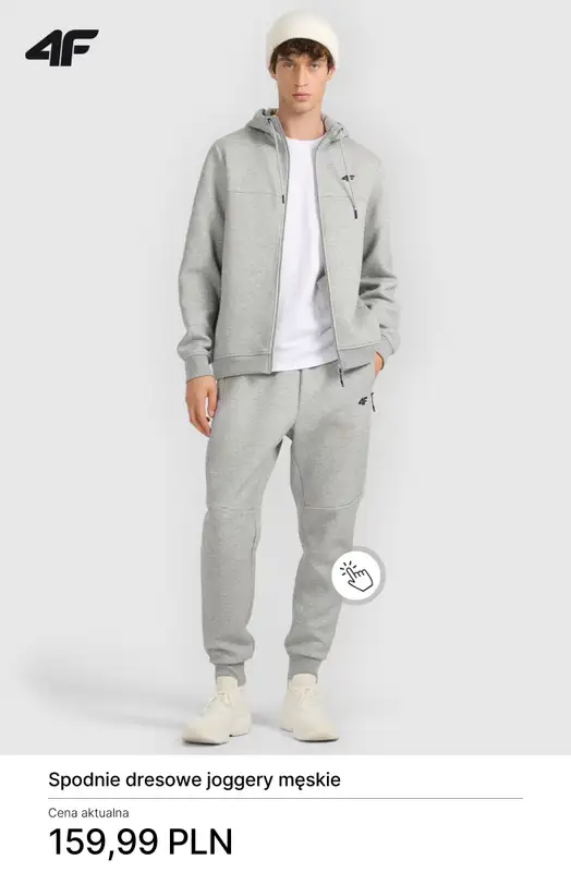 4F - gazetka promocyjna Wygodne dresy męskie od czwartku 05.03  - strona 11