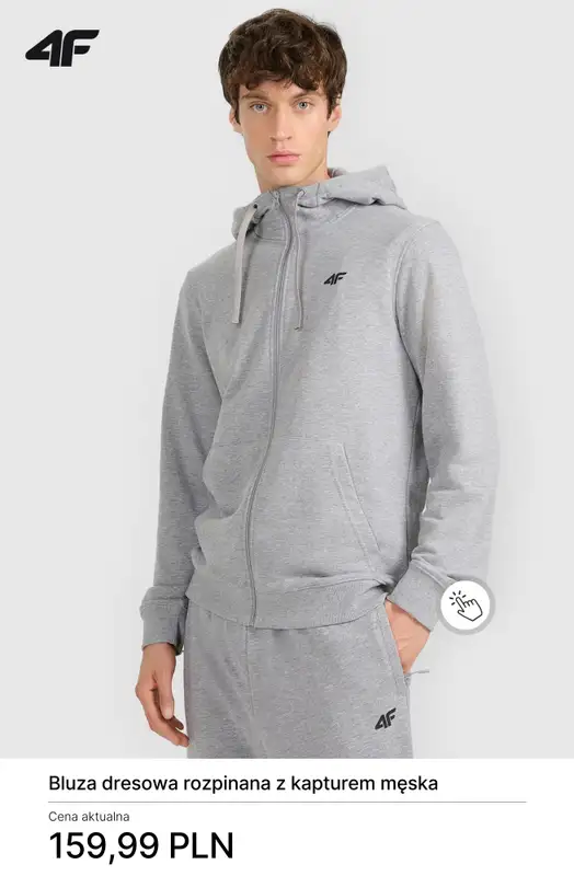4F - gazetka promocyjna Wygodne dresy męskie od czwartku 05.03  - strona 10