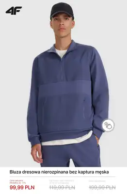4F - gazetka promocyjna Wygodne dresy męskie od czwartku 05.03  - strona 4