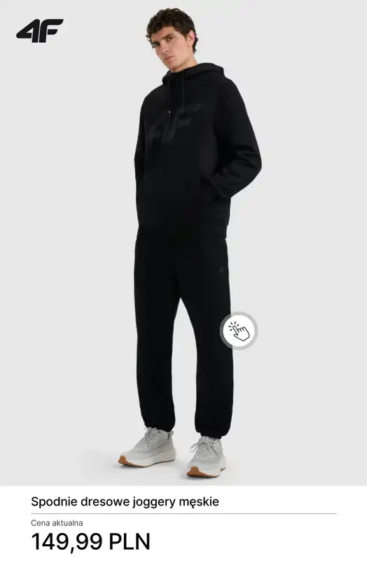 4F - gazetka promocyjna Wygodne dresy męskie od czwartku 05.03  - strona 3