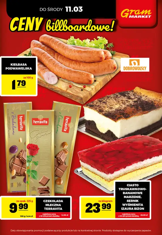 Gram Market - gazetka promocyjna Cały tydzień niskie ceny   - strona 3
