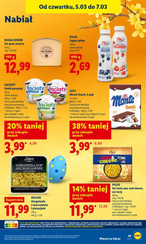 Lidl - gazetka promocyjna Oferta od czwartku od czwartku 05.03 do soboty 07.03 - strona 45
