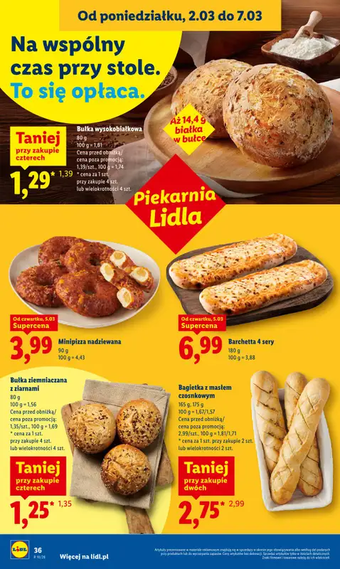 Lidl - gazetka promocyjna Oferta od czwartku od czwartku 05.03 do soboty 07.03 - strona 40