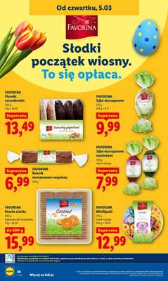 Lidl - gazetka promocyjna Oferta od czwartku od czwartku 05.03 do soboty 07.03 - strona 50