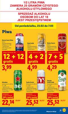 Lidl - gazetka promocyjna Oferta od czwartku od czwartku 05.03 do soboty 07.03 - strona 63