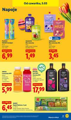 Lidl - gazetka promocyjna Oferta od czwartku od czwartku 05.03 do soboty 07.03 - strona 61