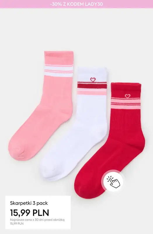 Sinsay - gazetka promocyjna -30% na wybrane produkty - Weekend Kobiet! od czwartku 05.03 do poniedziałku 09.03 - strona 3